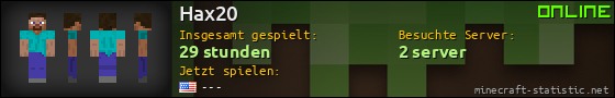 Benutzerleisten 560x90 für Hax20