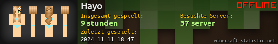 Benutzerleisten 560x90 für Hayo