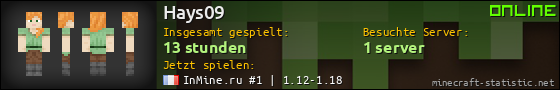 Benutzerleisten 560x90 für Hays09