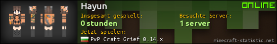 Benutzerleisten 560x90 für Hayun