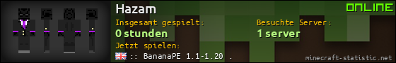 Benutzerleisten 560x90 für Hazam