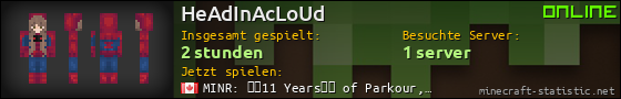 Benutzerleisten 560x90 für HeAdInAcLoUd