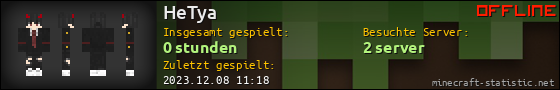 Benutzerleisten 560x90 für HeTya