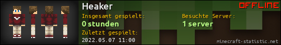 Benutzerleisten 560x90 für Heaker