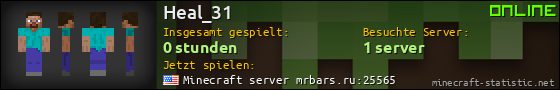 Benutzerleisten 560x90 für Heal_31