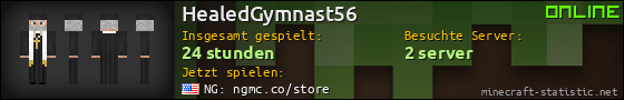 Benutzerleisten 560x90 für HealedGymnast56