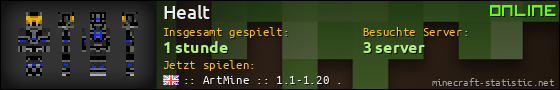 Benutzerleisten 560x90 für Healt