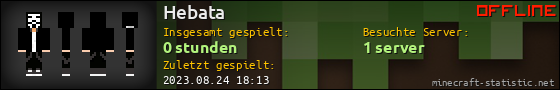 Benutzerleisten 560x90 für Hebata