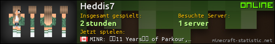 Benutzerleisten 560x90 für Heddis7
