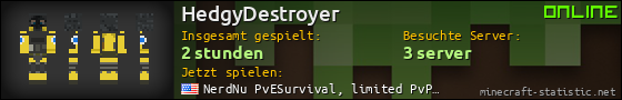 Benutzerleisten 560x90 für HedgyDestroyer