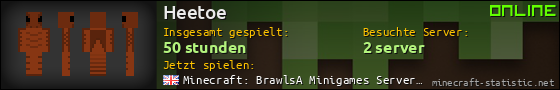Benutzerleisten 560x90 für Heetoe