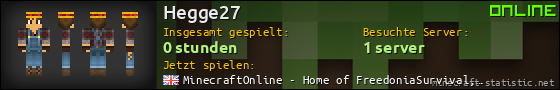 Benutzerleisten 560x90 für Hegge27