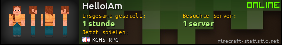 Benutzerleisten 560x90 für HelloIAm