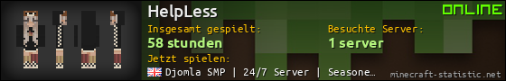 Benutzerleisten 560x90 für HelpLess