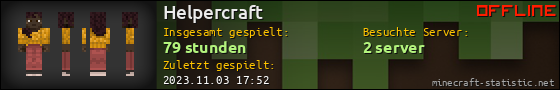 Benutzerleisten 560x90 für Helpercraft