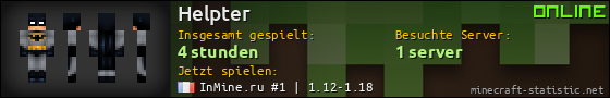 Benutzerleisten 560x90 für Helpter
