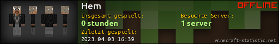 Benutzerleisten 560x90 für Hem