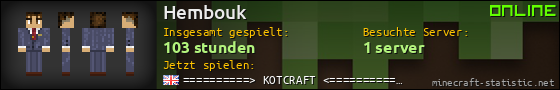 Benutzerleisten 560x90 für Hembouk