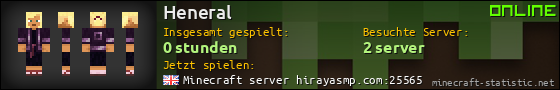 Benutzerleisten 560x90 für Heneral