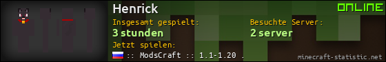 Benutzerleisten 560x90 für Henrick