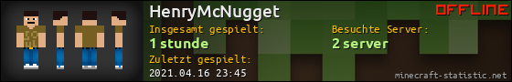 Benutzerleisten 560x90 für HenryMcNugget