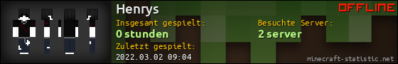 Benutzerleisten 560x90 für Henrys
