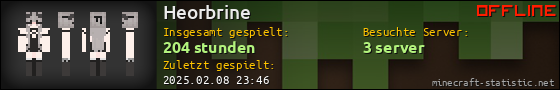 Benutzerleisten 560x90 für Heorbrine