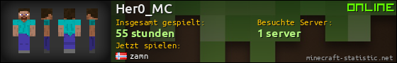 Benutzerleisten 560x90 für Her0_MC