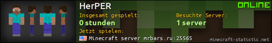 Benutzerleisten 560x90 für HerPER