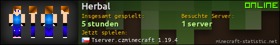 Benutzerleisten 560x90 für Herbal