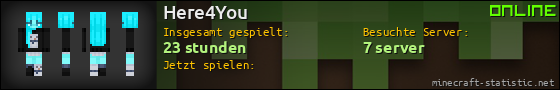 Benutzerleisten 560x90 für Here4You