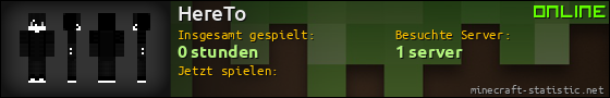 Benutzerleisten 560x90 für HereTo