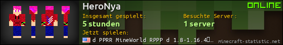 Benutzerleisten 560x90 für HeroNya
