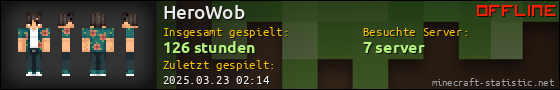 Benutzerleisten 560x90 für HeroWob