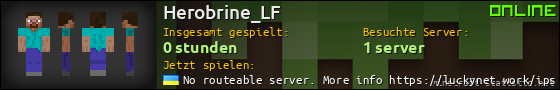 Benutzerleisten 560x90 für Herobrine_LF