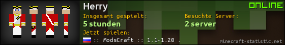 Benutzerleisten 560x90 für Herry