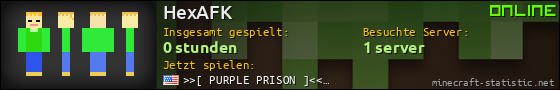 Benutzerleisten 560x90 für HexAFK