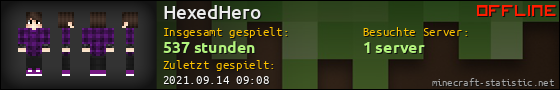 Benutzerleisten 560x90 für HexedHero