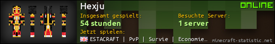 Benutzerleisten 560x90 für Hexju