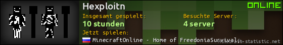 Benutzerleisten 560x90 für Hexploitn