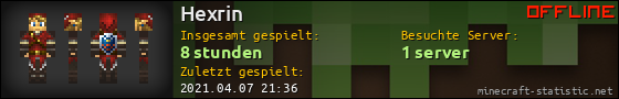 Benutzerleisten 560x90 für Hexrin