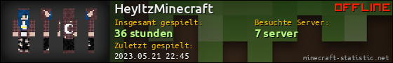 Benutzerleisten 560x90 für HeyItzMinecraft