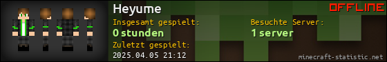 Benutzerleisten 560x90 für Heyume