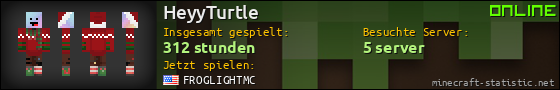 Benutzerleisten 560x90 für HeyyTurtle