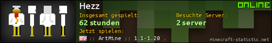 Benutzerleisten 560x90 für Hezz