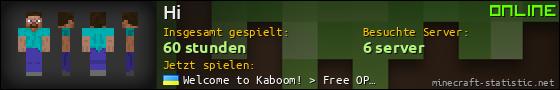 Benutzerleisten 560x90 für Hi