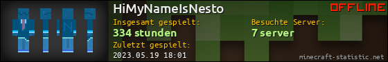 Benutzerleisten 560x90 für HiMyNameIsNesto