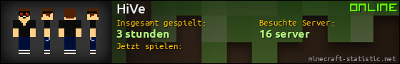 Benutzerleisten 560x90 für HiVe