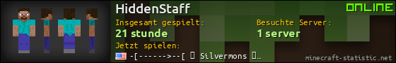 Benutzerleisten 560x90 für HiddenStaff