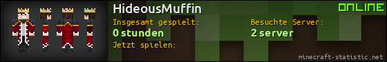 Benutzerleisten 560x90 für HideousMuffin